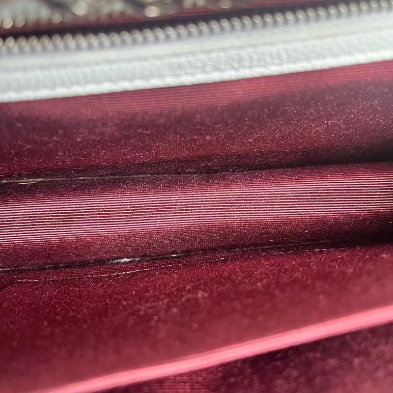 Dior diorma 盾牌包 藤格紋經典款 霧霾藍色小牛皮銀扣24.5*16*5  98新配件塵袋-2