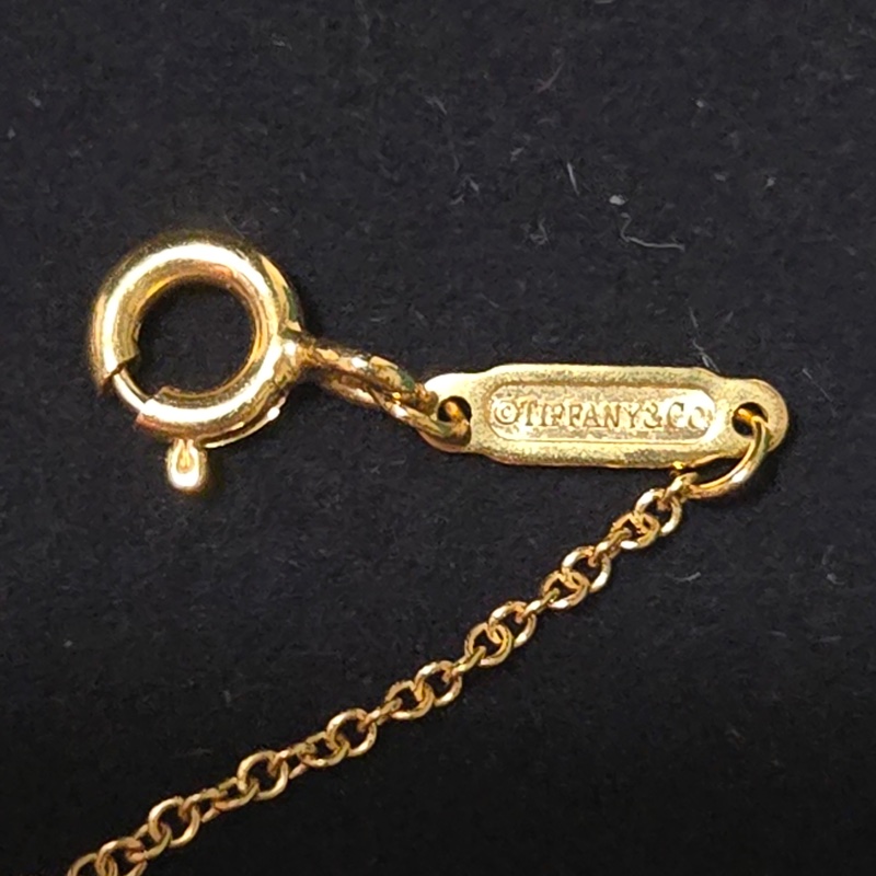 Tiffany T Smile 鏈墜 玫瑰金 微笑項鍊 小號-5