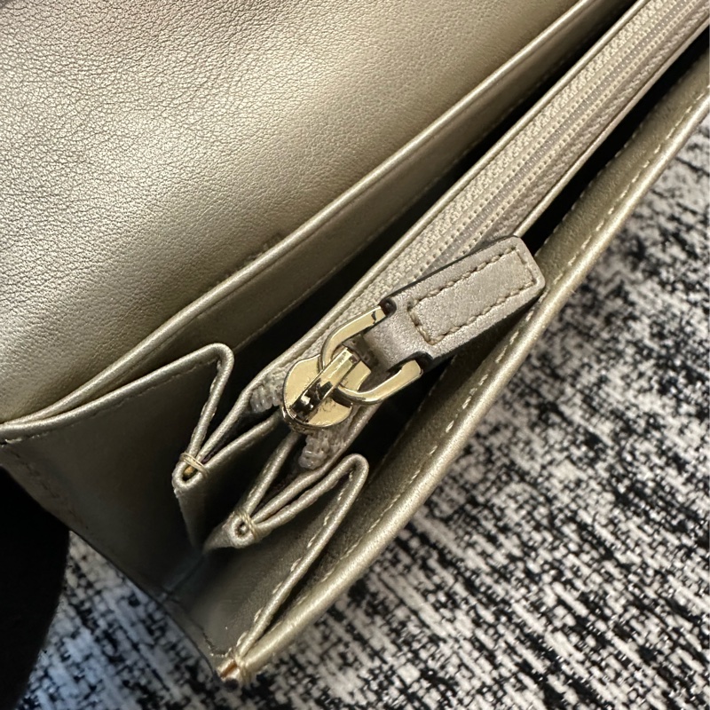 CELINE 皮革長夾-17