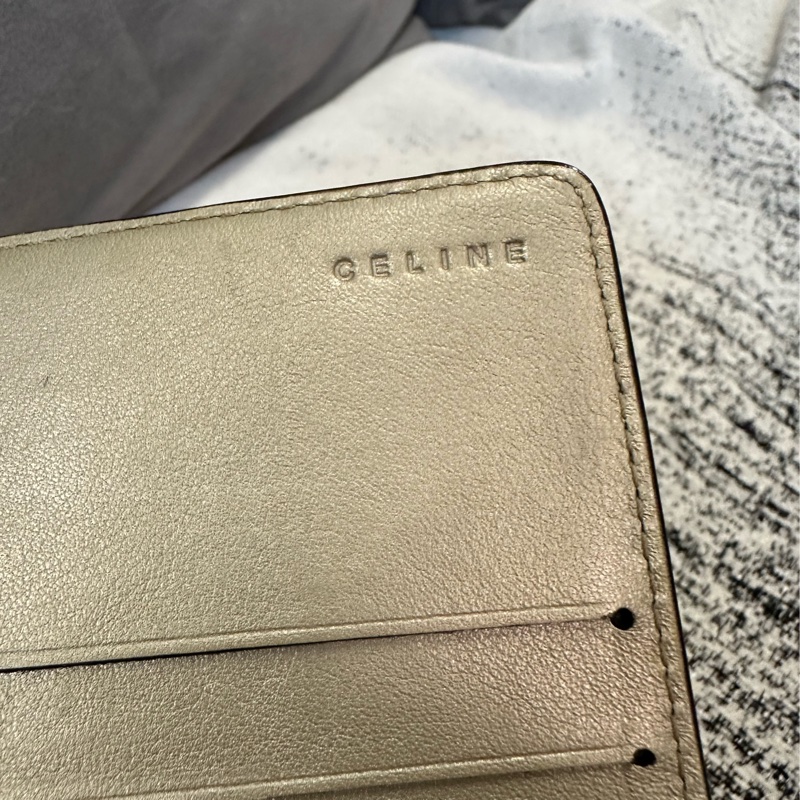 CELINE 皮革長夾-21