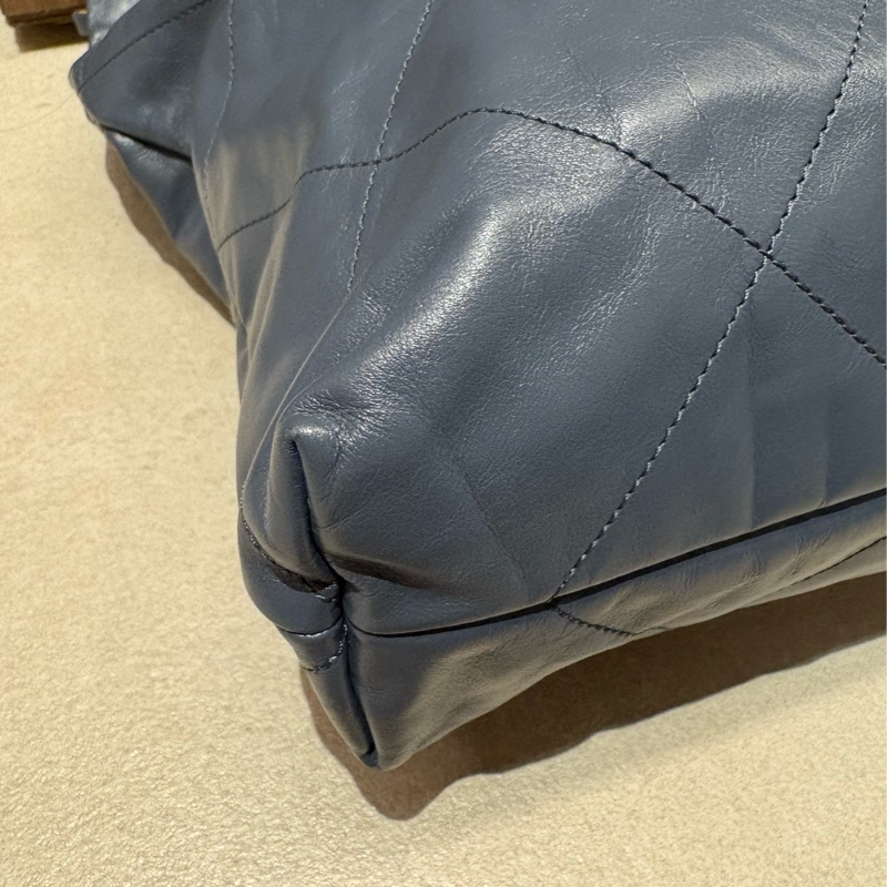 Chanel 22 香奈兒 中號 莫蘭迪藍-6