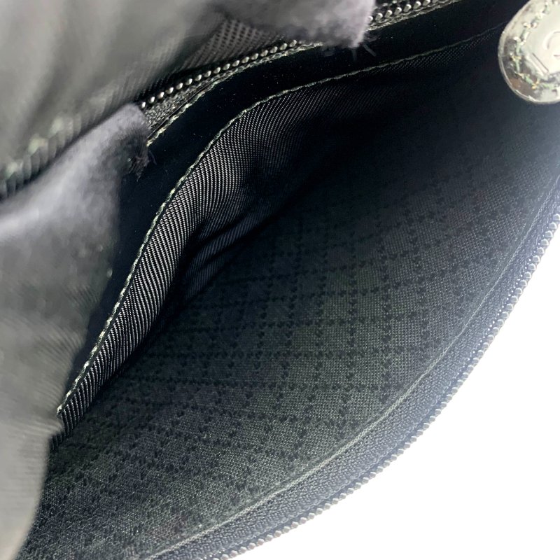 Gucci Black Bamboo 竹節帆布包，古馳，手提包，逛街包，單肩包，真品，正品，現貨，免運-9