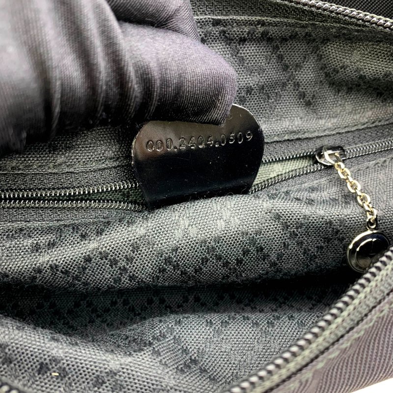 Gucci Black Bamboo 竹節帆布包，古馳，手提包，逛街包，單肩包，真品，正品，現貨，免運-12