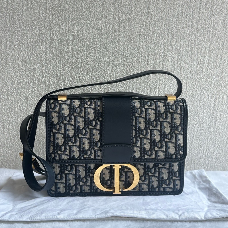 98新 迪奧Dior蒙田30中號老花-0