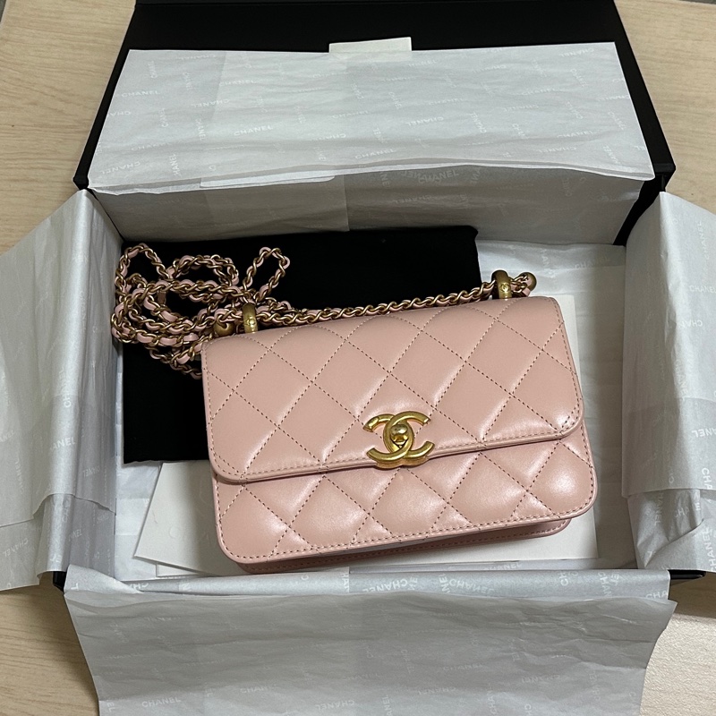 香奈兒24C雙金珠19-0