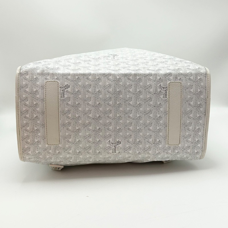 GOYARD 經典saintlegarY字滿印可折疊白色後背包33.5*36*15 98新配件塵袋-3