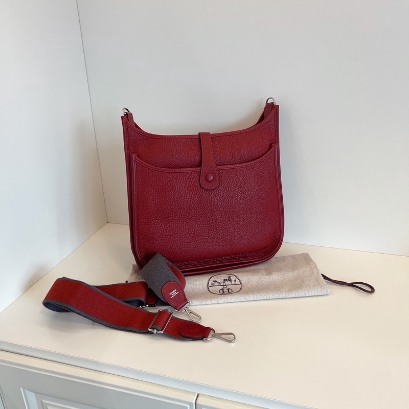 Hermes Evelyne 大號 Tc皮32*33 99新配件塵袋-5