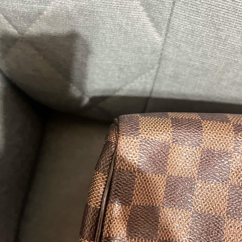 Louis Vuitton Speedy 30 帆布波士頓手提包#鎖頭🔒/鑰匙🔑-11