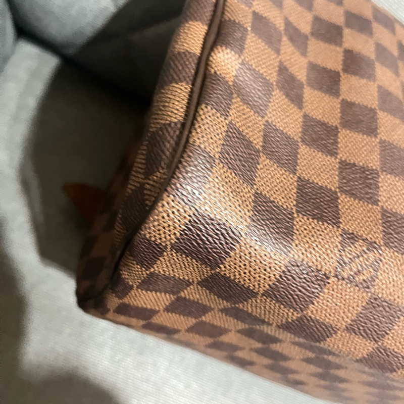 Louis Vuitton Speedy 30 帆布波士頓手提包#鎖頭🔒/鑰匙🔑-12