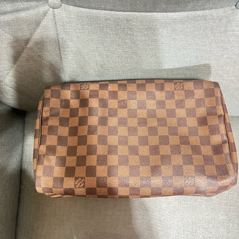 Louis Vuitton Speedy 30 帆布波士頓手提包#鎖頭🔒/鑰匙🔑-14