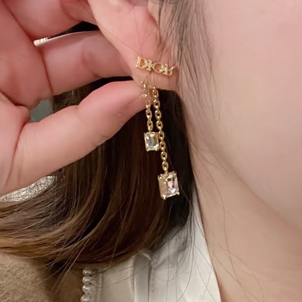 914intheair精品代購『少用閒置』Dior珍珠流蘇耳環-1