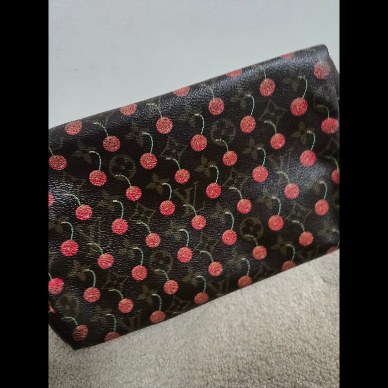 Louis Vuitton LV speedy 25 櫻桃包 絕版現貨🍒 LV x 村上隆 聯名限量 櫻桃包 Speedy 25-29
