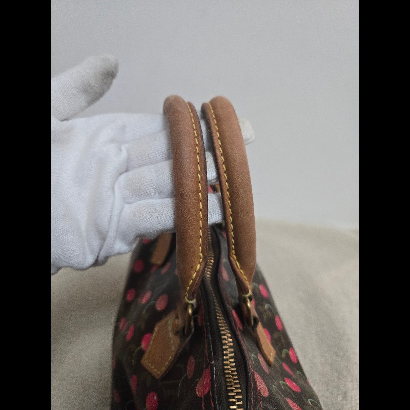 Louis Vuitton LV speedy 25 櫻桃包 絕版現貨🍒 LV x 村上隆 聯名限量 櫻桃包 Speedy 25-35