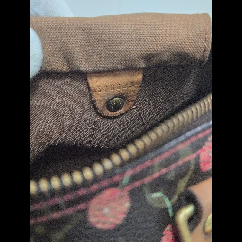 Louis Vuitton LV speedy 25 櫻桃包 絕版現貨🍒 LV x 村上隆 聯名限量 櫻桃包 Speedy 25-48
