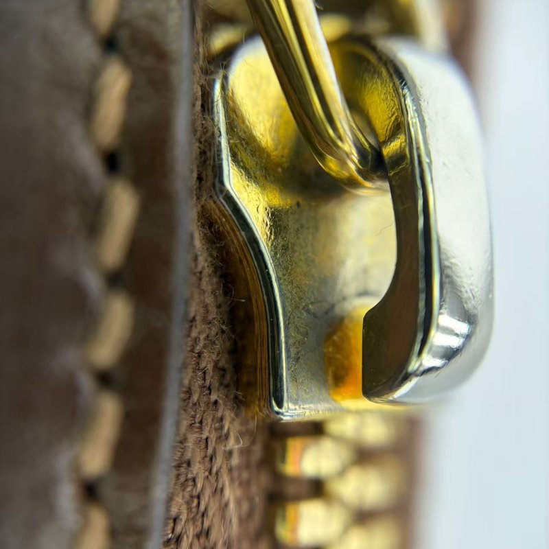 古馳 1955 系列馬銜扣老花貝殼包-26