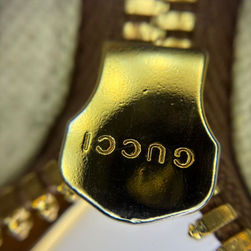 古馳 1955 系列馬銜扣老花貝殼包-27