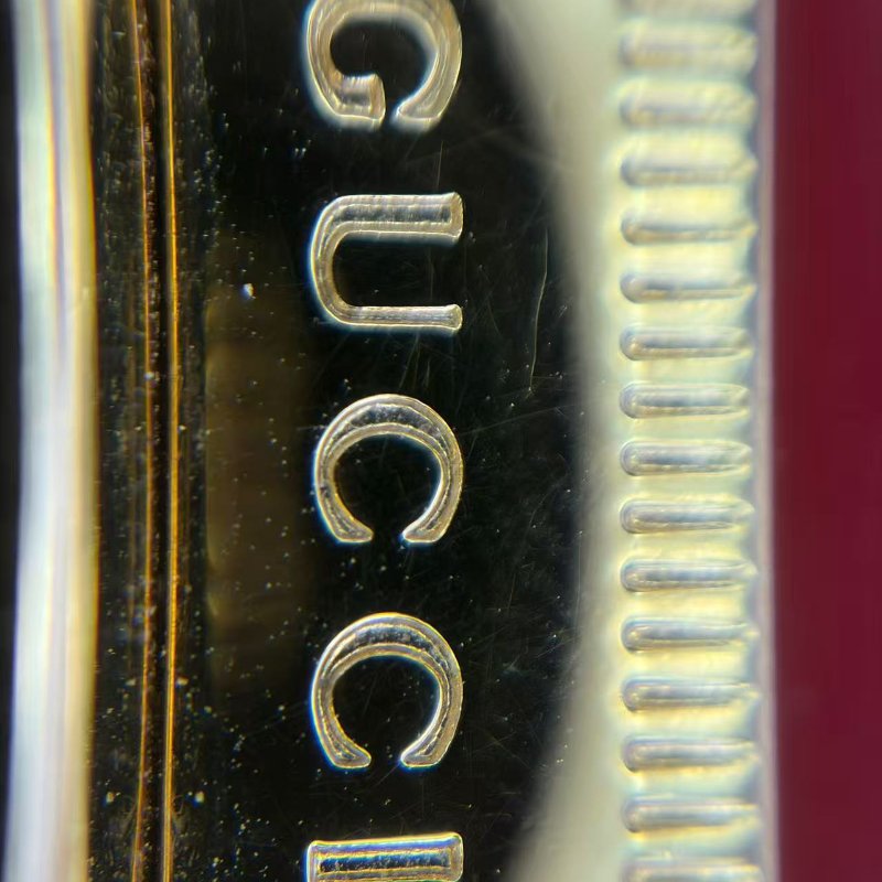 古馳 Padlock 系列小號拼色鏈條包-16