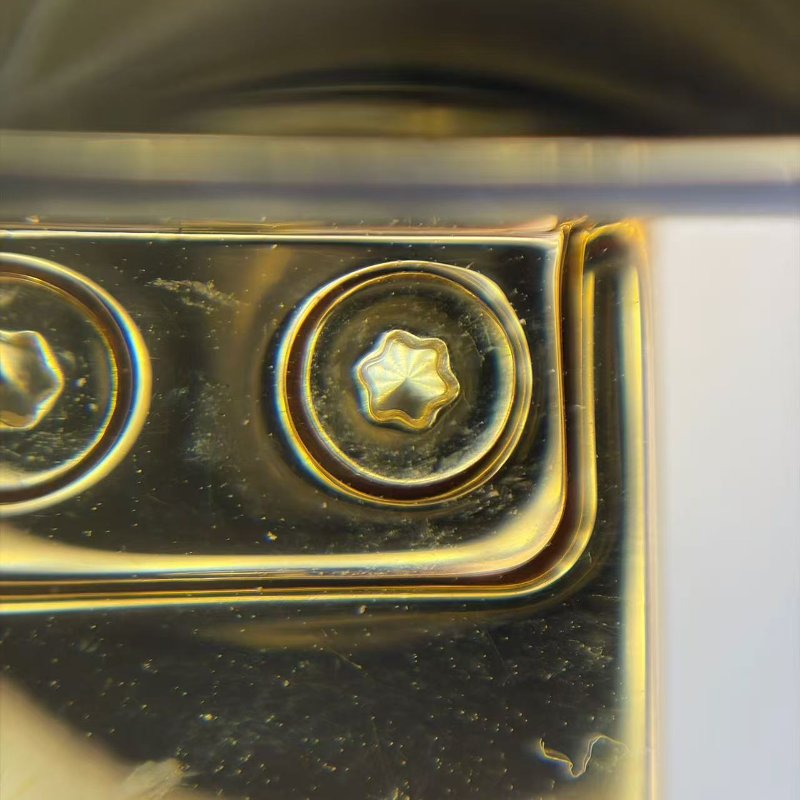 古馳 Padlock 系列小號拼色鏈條包-17