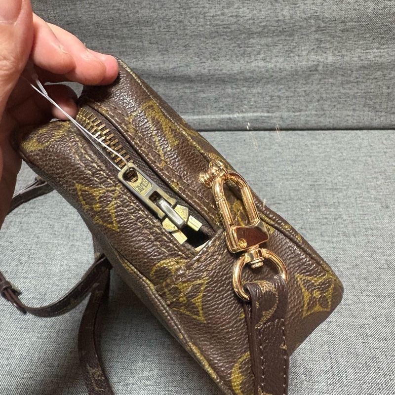 LV 老花相機包 斜挎包 23cm-10