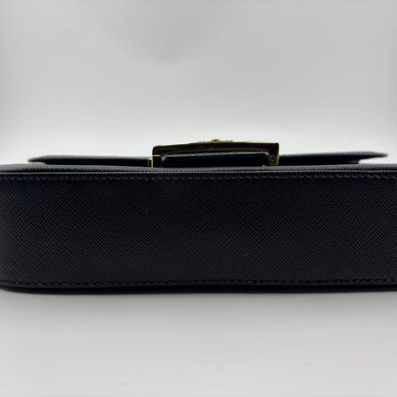 普拉達 Saffiano 皮革單肩包-4