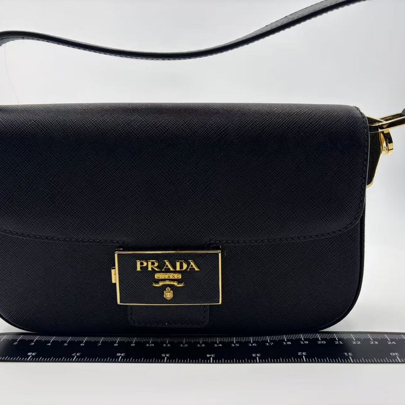 普拉達 Saffiano 皮革單肩包-8