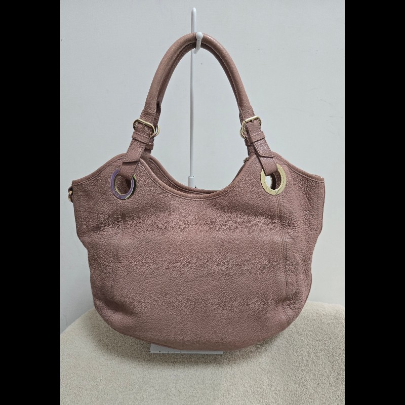 Dior 迪奧 Bee 蜜蜂系列 Hobo 肩背包 氣質玫瑰粉 附原廠標籤-4