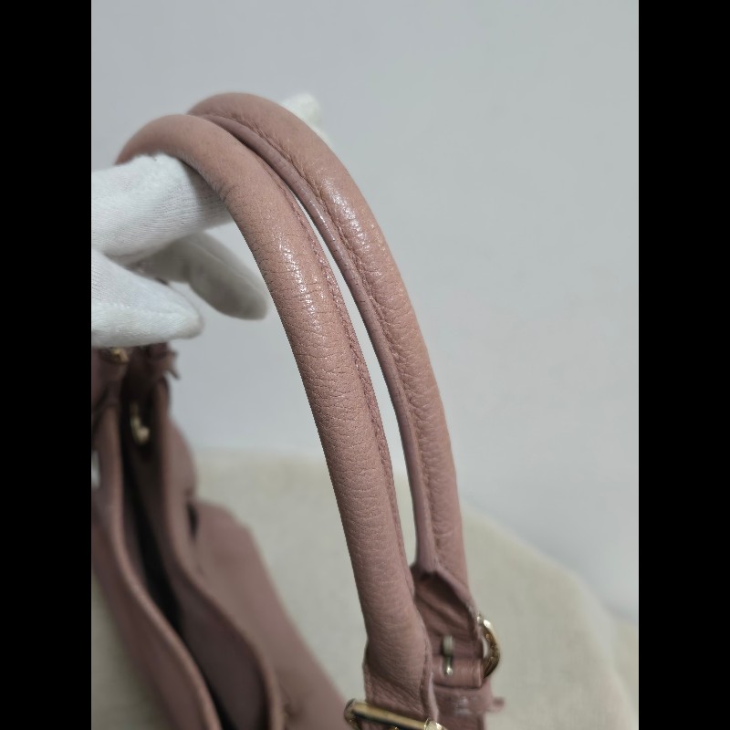 Dior 迪奧 Bee 蜜蜂系列 Hobo 肩背包 氣質玫瑰粉 附原廠標籤-29