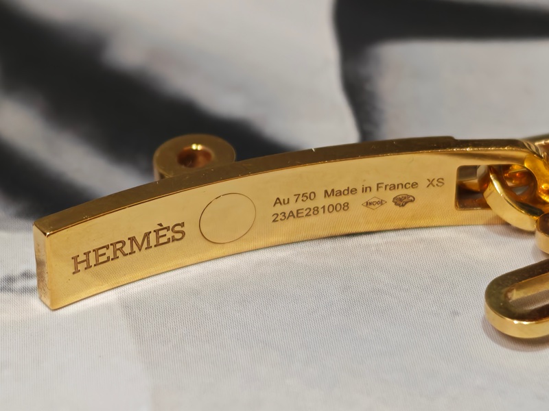 Hermes Kelly chain 半鑽手鏈 XS-13