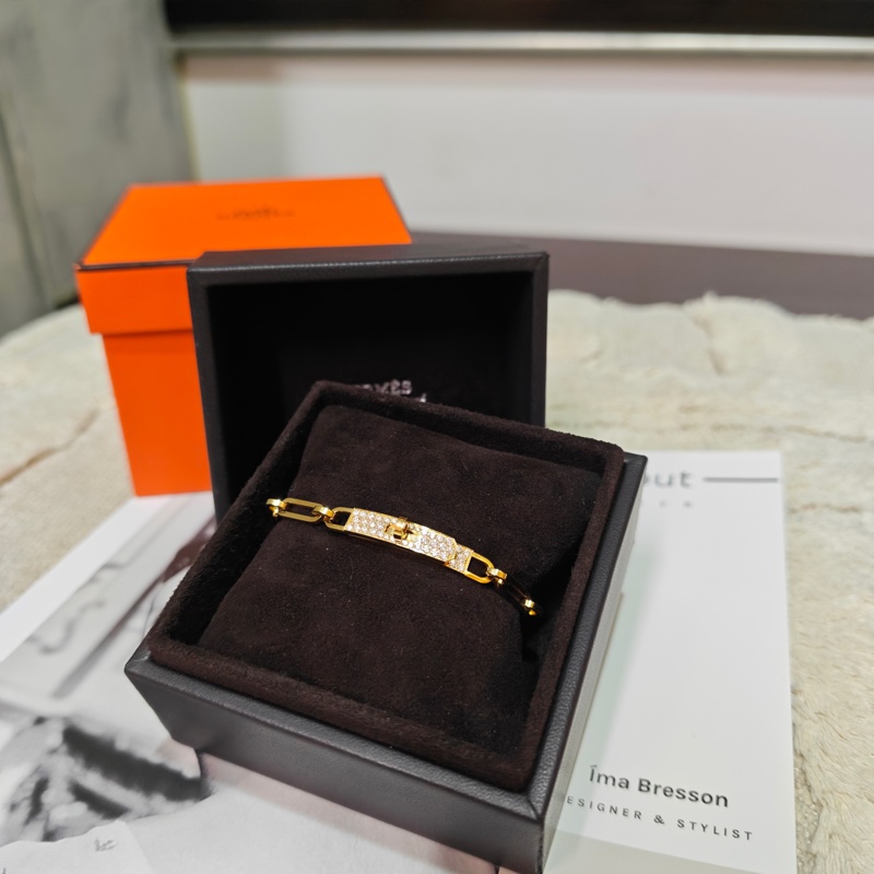 Hermes Kelly chain 半鑽手鏈 XS-25