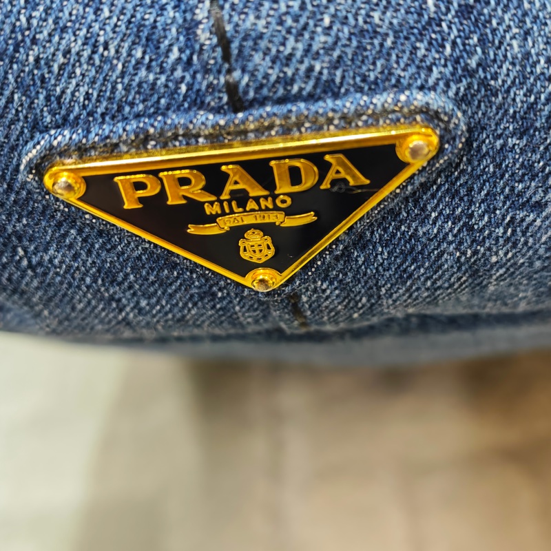 Prada 牛仔沙灘托特包-39