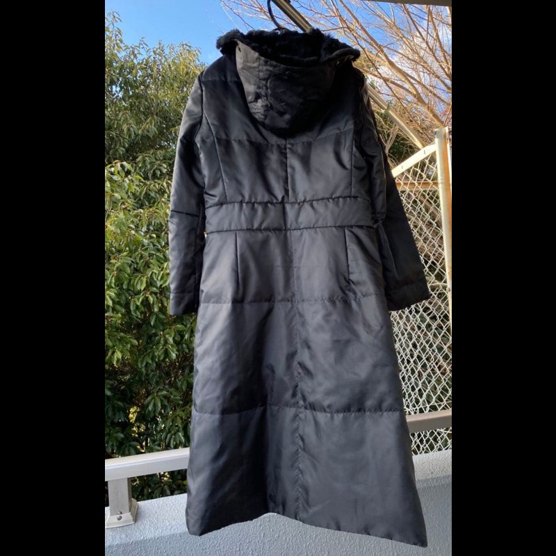 原價8萬6／LANVIN 女神長版風衣／內有90%鵝絨襯裡-1