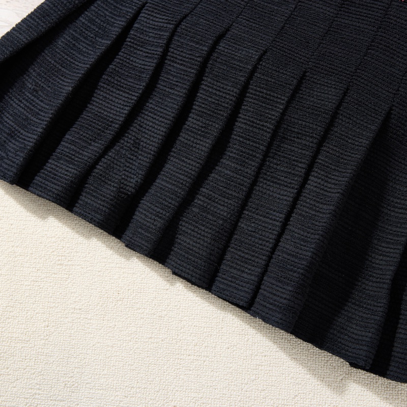 ❤️CHANEL 無袖連衣裙 百褶下擺-3