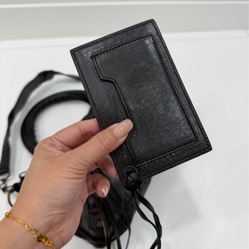 BALENCIAGA 巴黎世家 city first 黑色 機車包 斜背包 側背包 肩背包 手提包-20