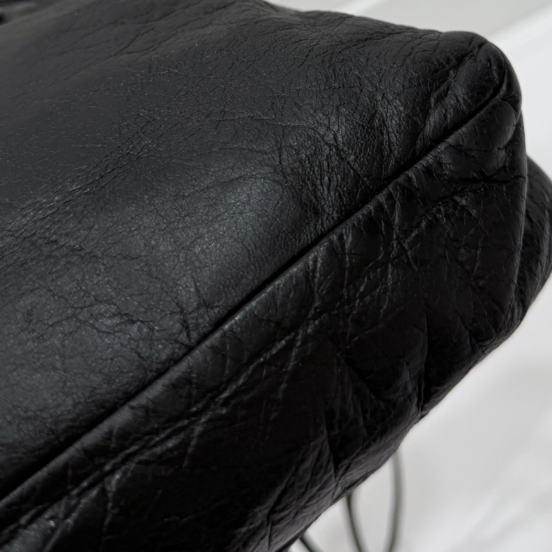 BALENCIAGA 巴黎世家 city first 黑色 機車包 斜背包 側背包 肩背包 手提包-26