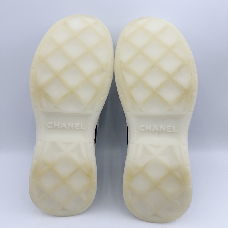 98新/香奈兒/37碼/熊貓拼色運動休閒鞋/-4