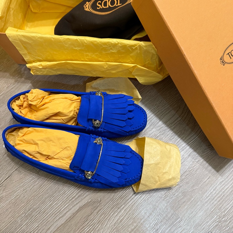 瑞奇二手精品 Tods 樂福鞋 豆豆鞋 僅試穿37.5 定價25000-0