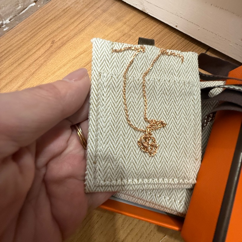 Hermes Mini pop 拼色撞色 經典項鍊-0