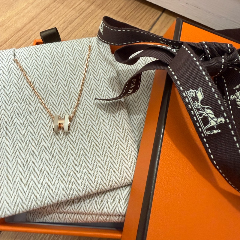 Hermes Mini pop 拼色撞色 經典項鍊-1