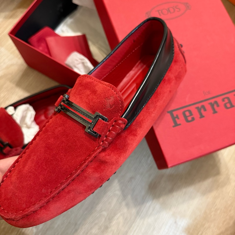 瑞奇二手精品 tods Tod’s Ferrari 樂福鞋 豆豆鞋 近全新 約us8-8.5-1