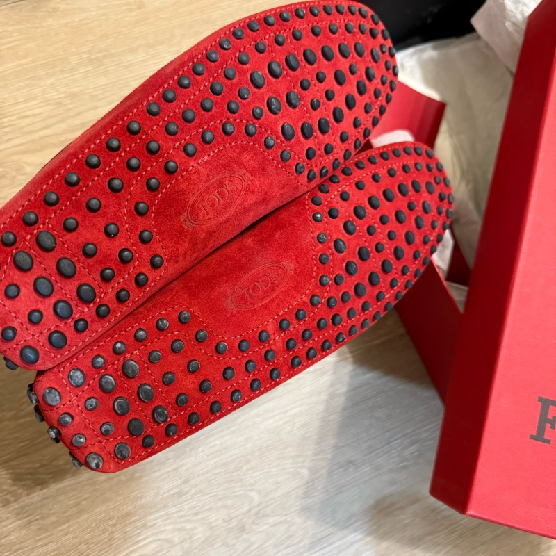 瑞奇二手精品 tods Tod’s Ferrari 樂福鞋 豆豆鞋 近全新 約us8-8.5-3