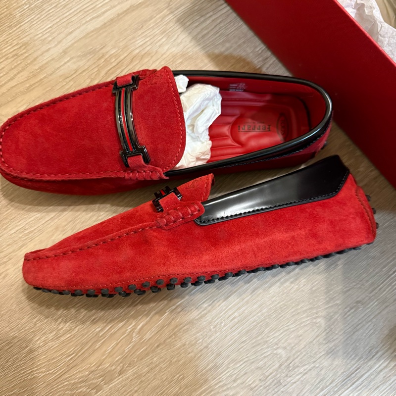 瑞奇二手精品 tods Tod’s Ferrari 樂福鞋 豆豆鞋 近全新 約us8-8.5-4
