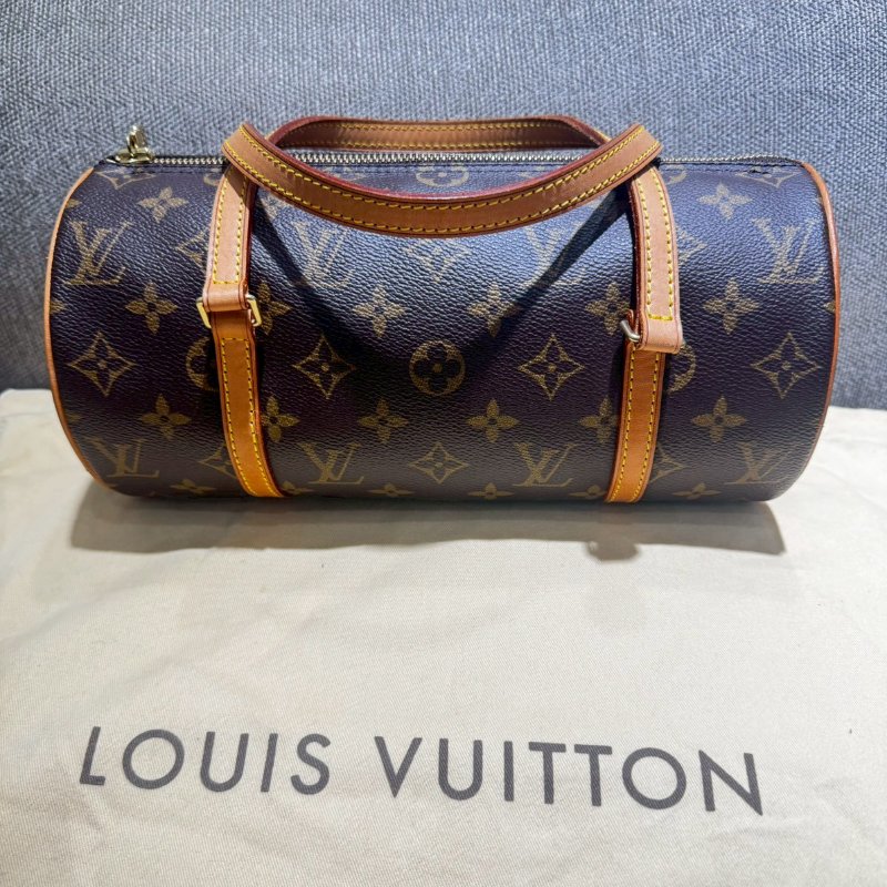 LV 圓筒手提包-0