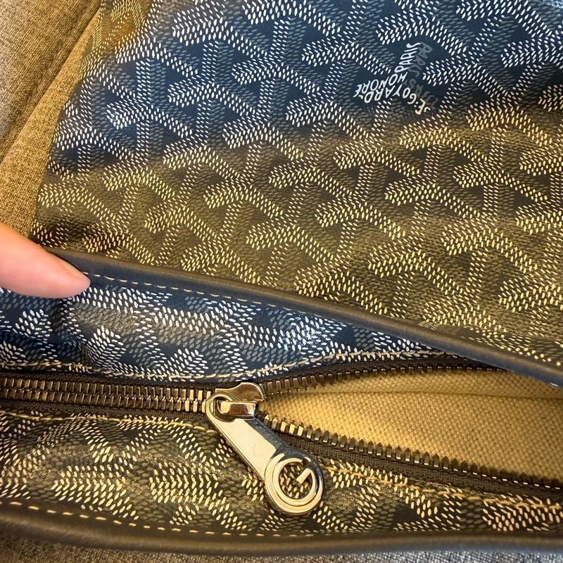 goyard hobo灰色 愛心塗鴉款-1