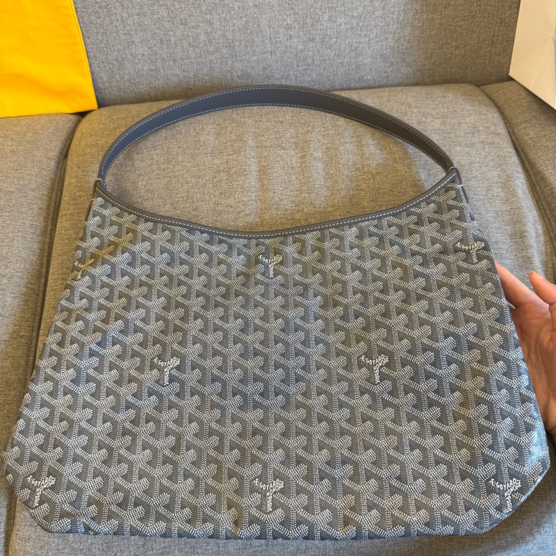 goyard hobo灰色 愛心塗鴉款-6