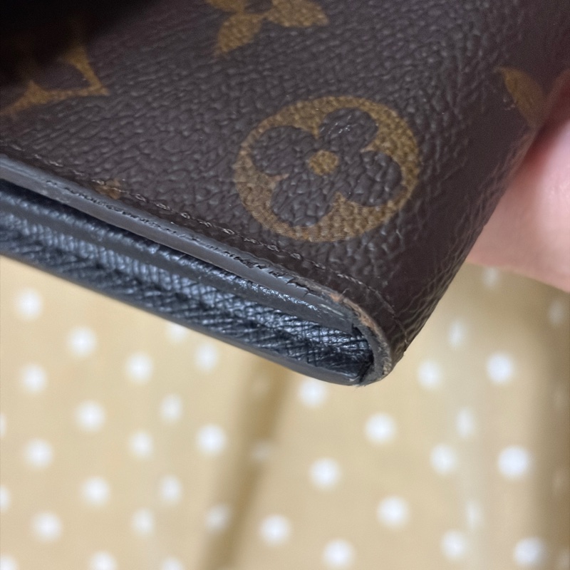 Louis Vuitton 撞色老花經典長夾-6