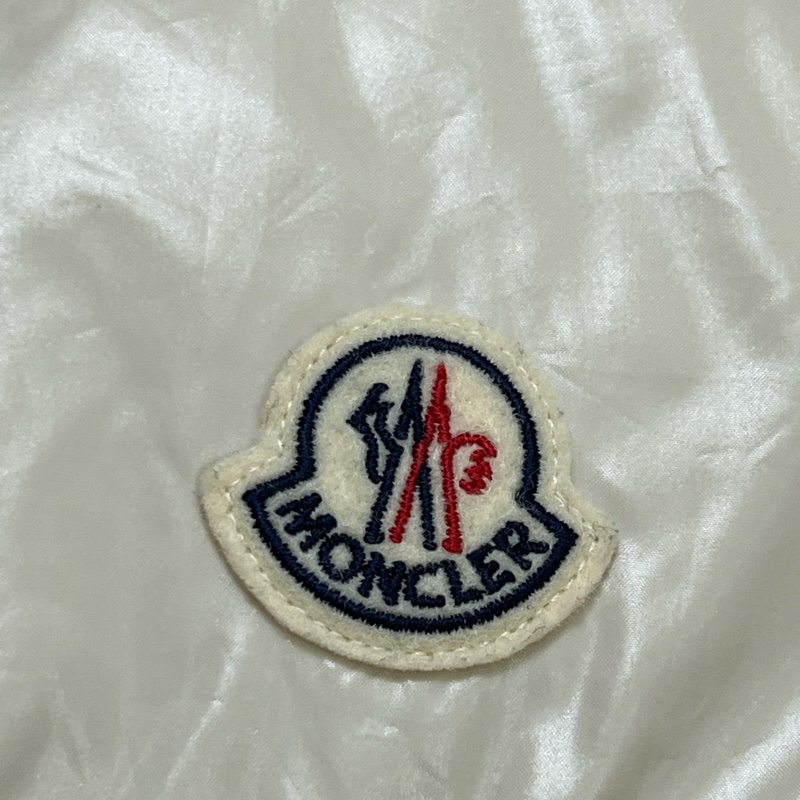 Moncler 粉色拼就杏色羽絨背心外套-2