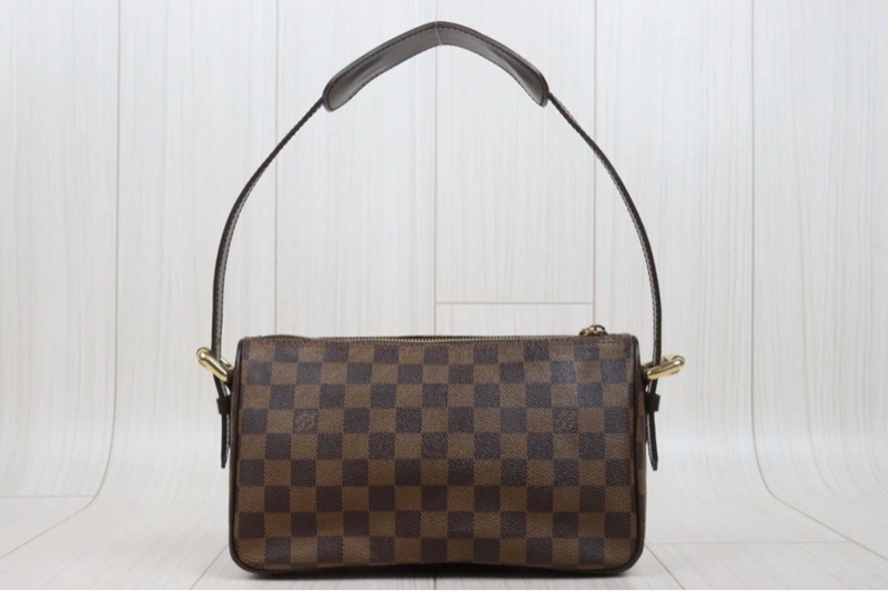 「JL精品代購」98新 LV 棋盤格 曼哈頓單肩包-3