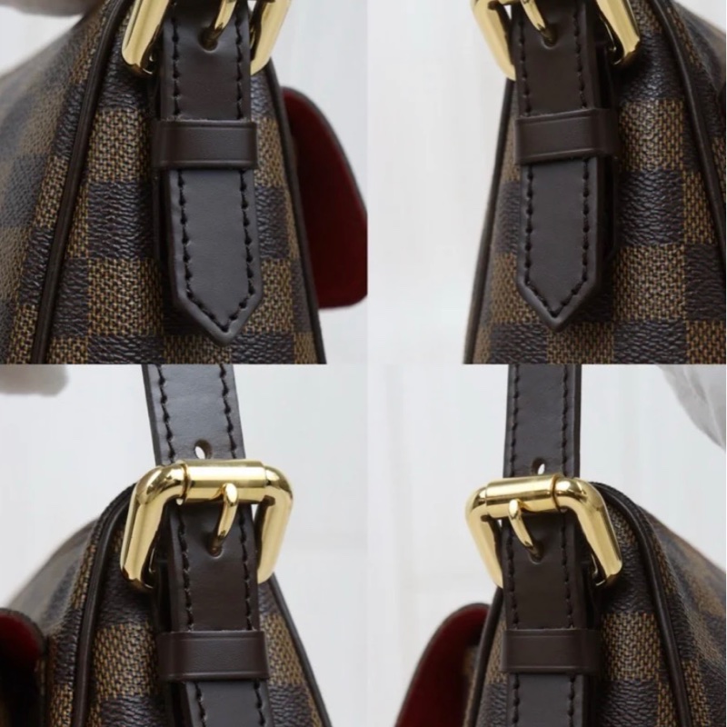 「JL精品代購」98新 LV 棋盤格 曼哈頓單肩包-5