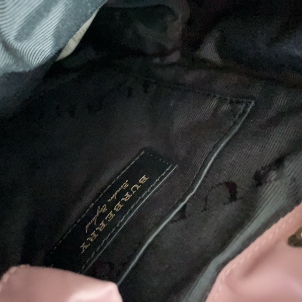 Burberry已絕版金鏈後背包-15