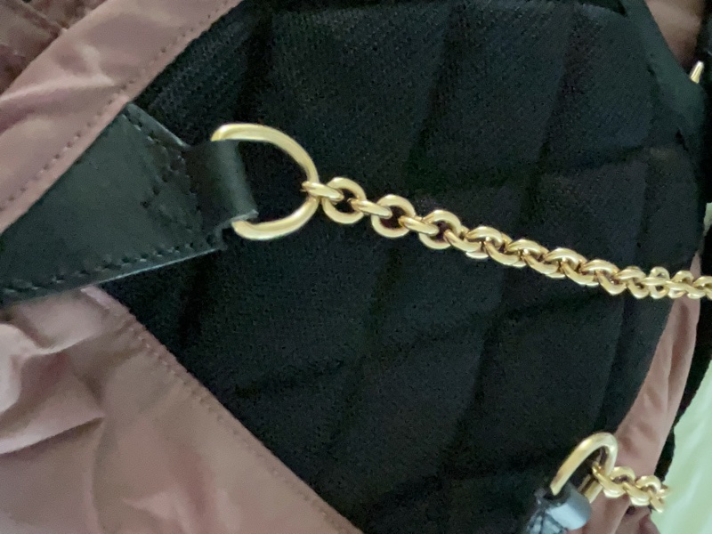 Burberry已絕版金鏈後背包-16